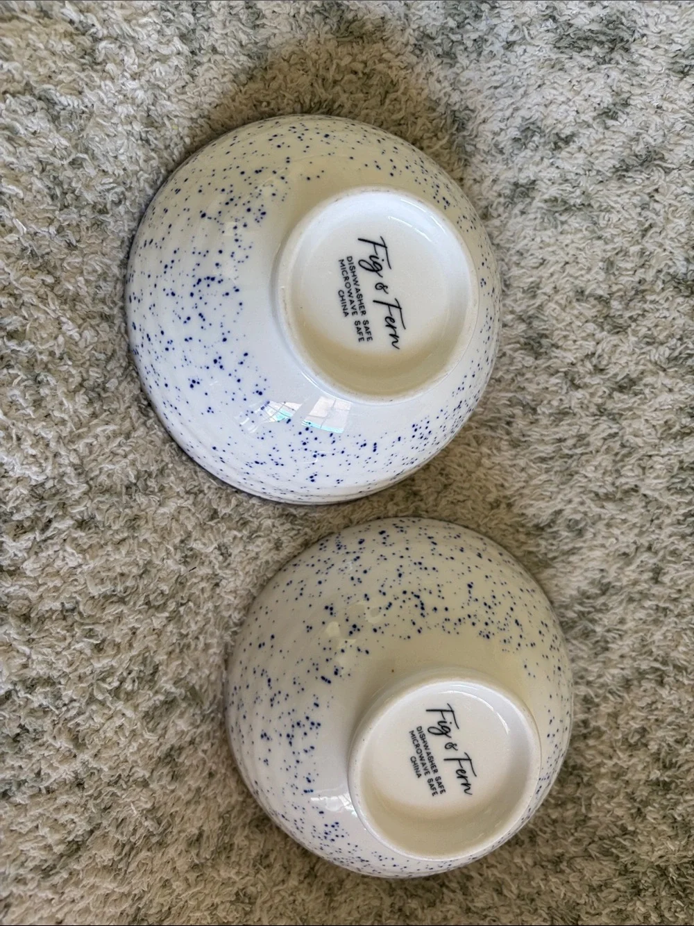 Fig & Fern Sunflower Ceramic Bowls Duo Set of 2 NWT 5x5x2.5”